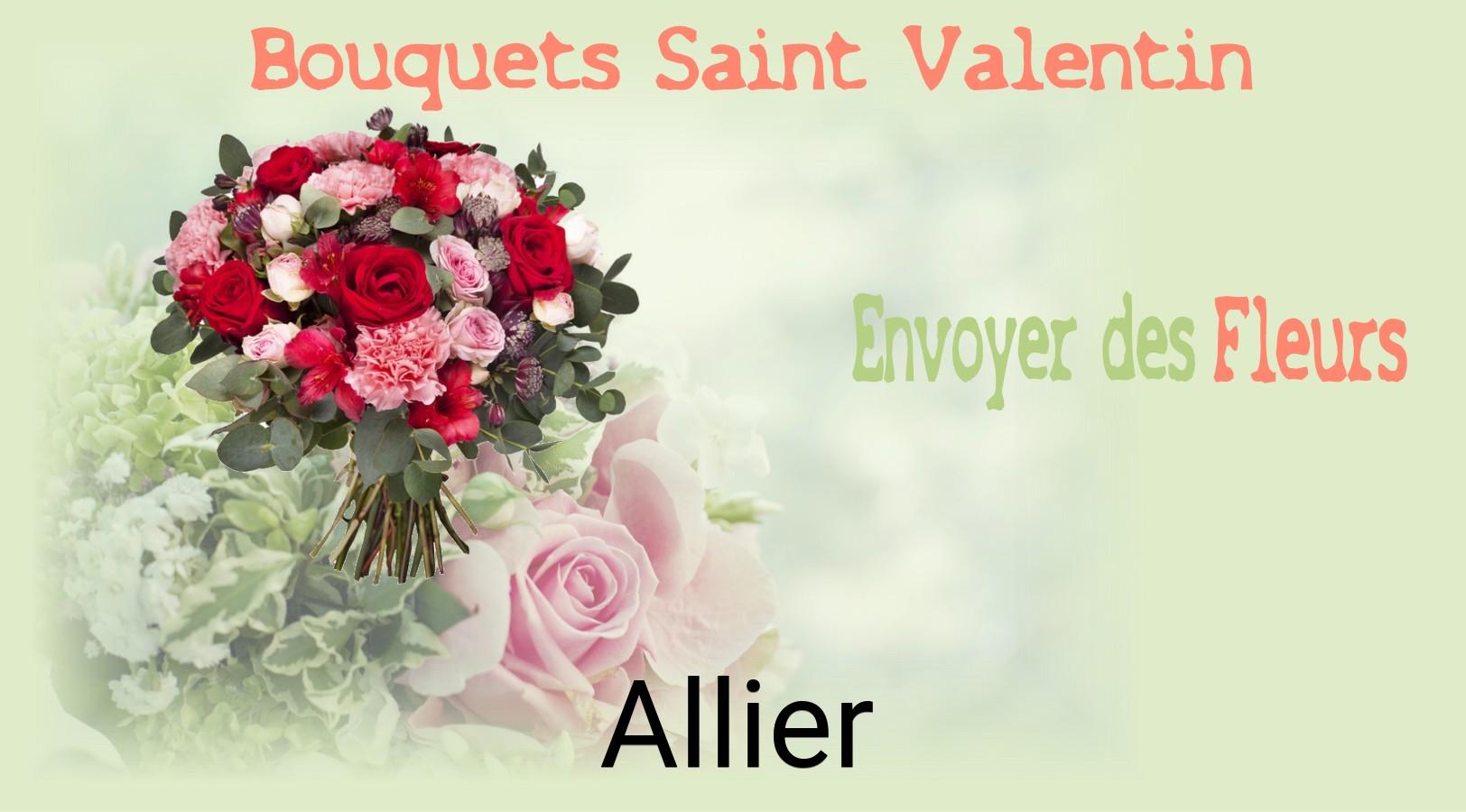 Roses de Saint-Valentin livrées à Allier